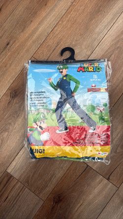 Luigi kids size s 4-6 costume