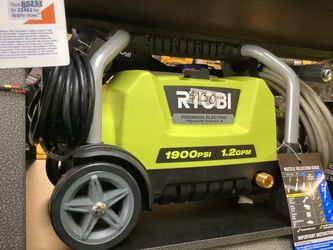 Ryobi Corded 1900 PSI Pressure Washer $130
