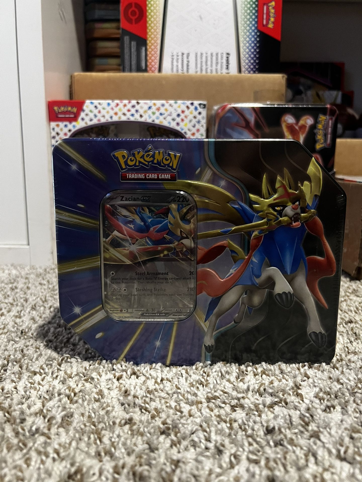 Slashing Legends Tin [Zacian ex]