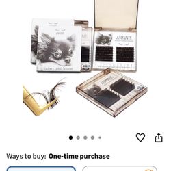 Brown Lash Extensions, 0.07 C Curl, 12mm Classic Lash Trays