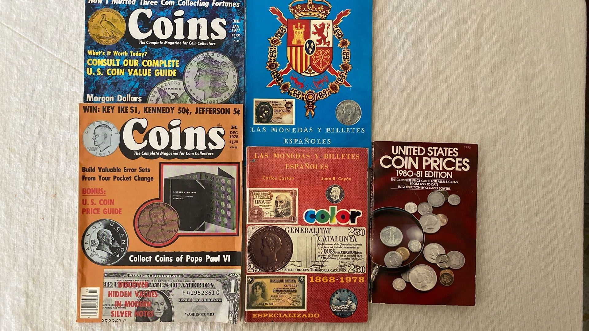 Vintage Collectible Coins Publications