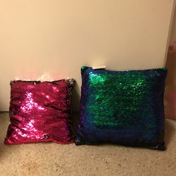 Pillows Mermaid Sequins 