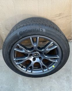 1 Tesla Plaid LR OEM 19” *REAR* Tempest Wheel Rim 285/40R19 Tire w/ TPMS will fit all mid-2021-2026 Model S (Refresh) Plaid and Base/Long Range models