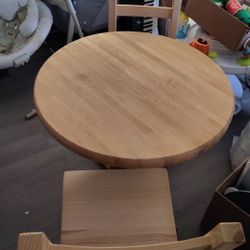 Kitchen Table With 2 Chairs