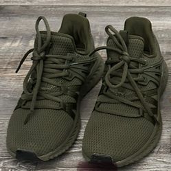 Army Green Tennis Shoes