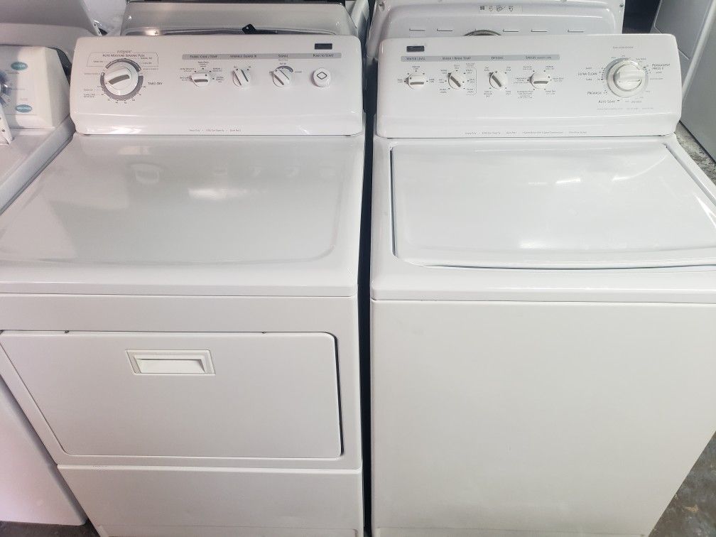 Great Working Heavy Duty Kenmore Elite Washer And Dryer Set