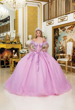 Off The Shoulder floral  Lilac / Blush Quince Dress