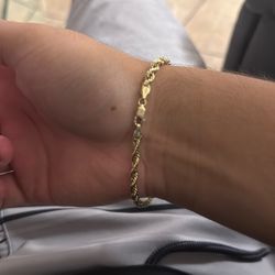 Gold rope