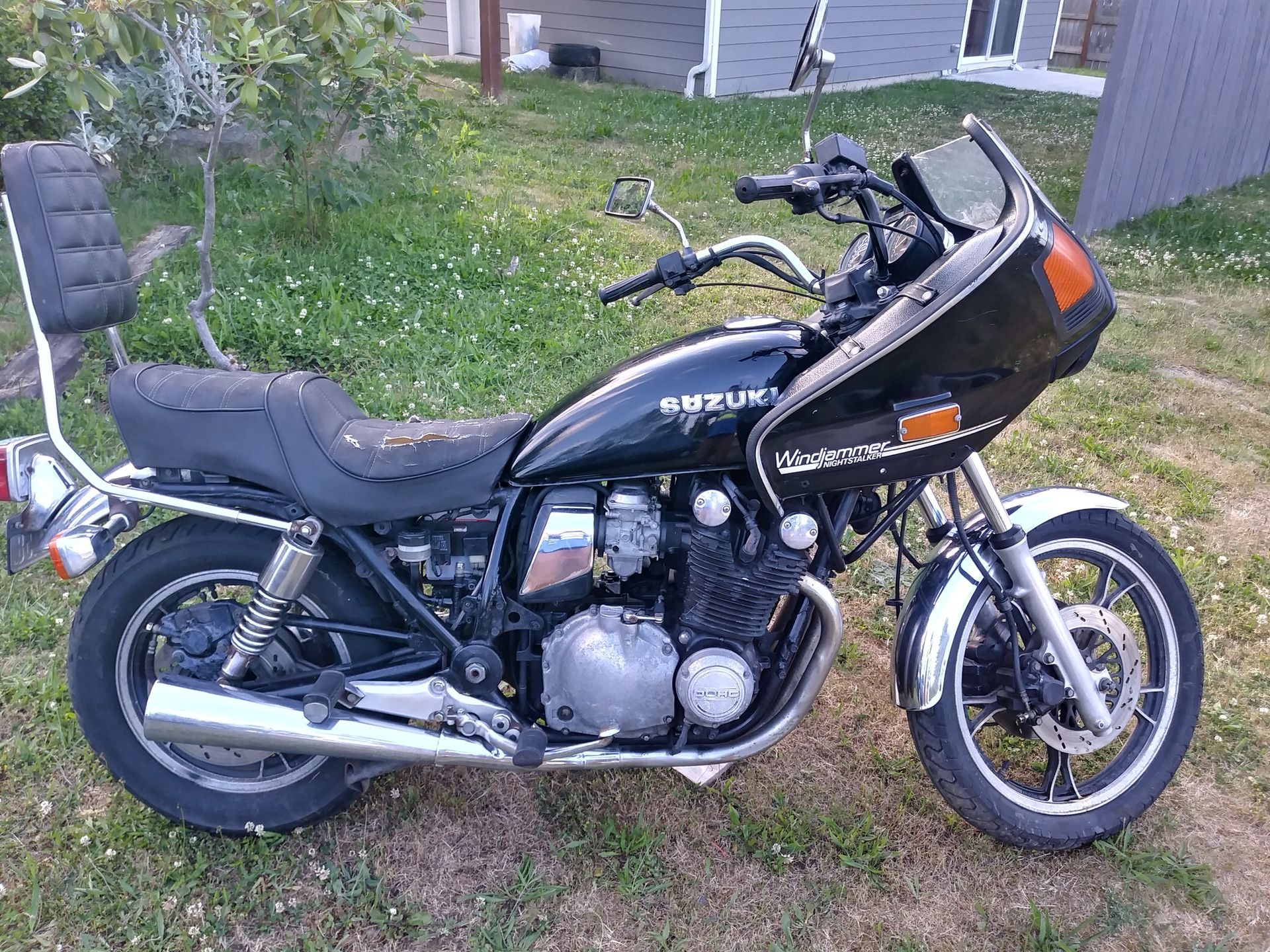 1983 GS 850 Suzuki Motorcycle
