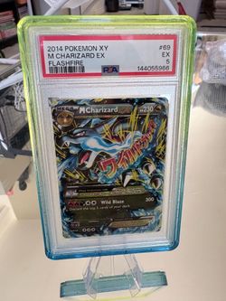 Pokemon XY M Charizard EX 69/106 Flashfire Holo PSA 5