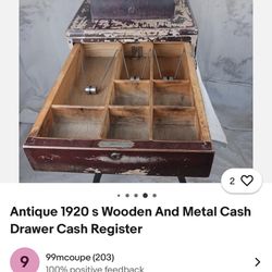Vintage Cash Register 1920’s