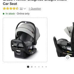Graco snugride snugfit 35 xt infant car seat