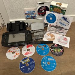 Wii U Collection W/ 18 Games & More