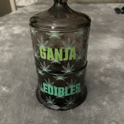 Glass Smoke Container 
