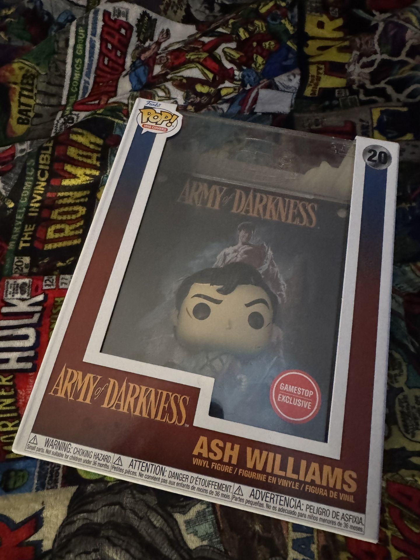 Ash Army Of Darkness GameStop Exclusive Video Funko Pop BRAND NEW