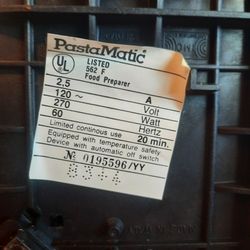Vintage Simac PastaMatic 700 Automatic Pasta Maker - Made in Italy (1983) - COMPLETE KIT WITH EXTRAS