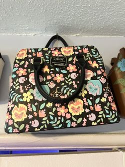 Loungefly Disney Alice In Wonderland Wild Flower Handbag Satchel