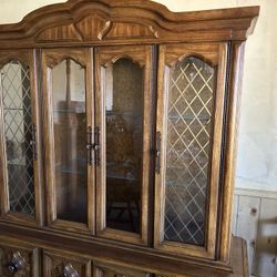 Vintage China Cabinet 