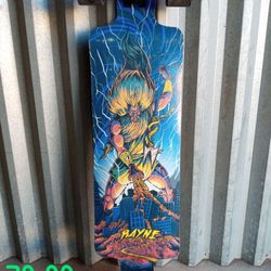 Rayne longboard With Mercer Wheels