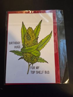 Stoner birthday card