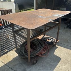 Rolling Welding Work Table