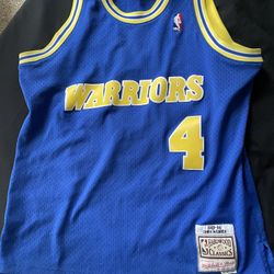 Chris Webber Warriors Jersey Size Large
