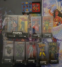 Figpin Lot - Marvel Comics - Set of 10