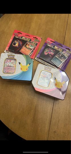 Pokemon 30th anniversary tins and ascended heroes tech stickers