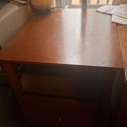 End Table/Nightstand/office Storage