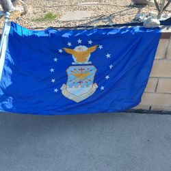 United States Air Force 3 ft by 5 ft flag 
made in USA