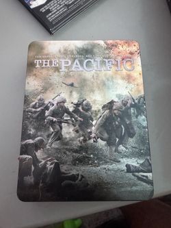 The Pacific DVD Complete HBO Miniseries Collectors Edition Metal Tin Box Set