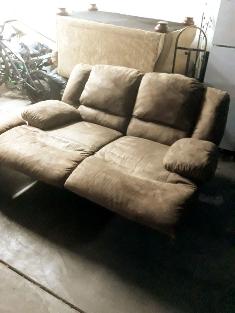 Couch and loveseat