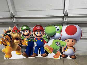 Mario Wood Characters