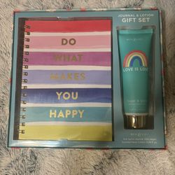 Journal & Lotion Gift Set