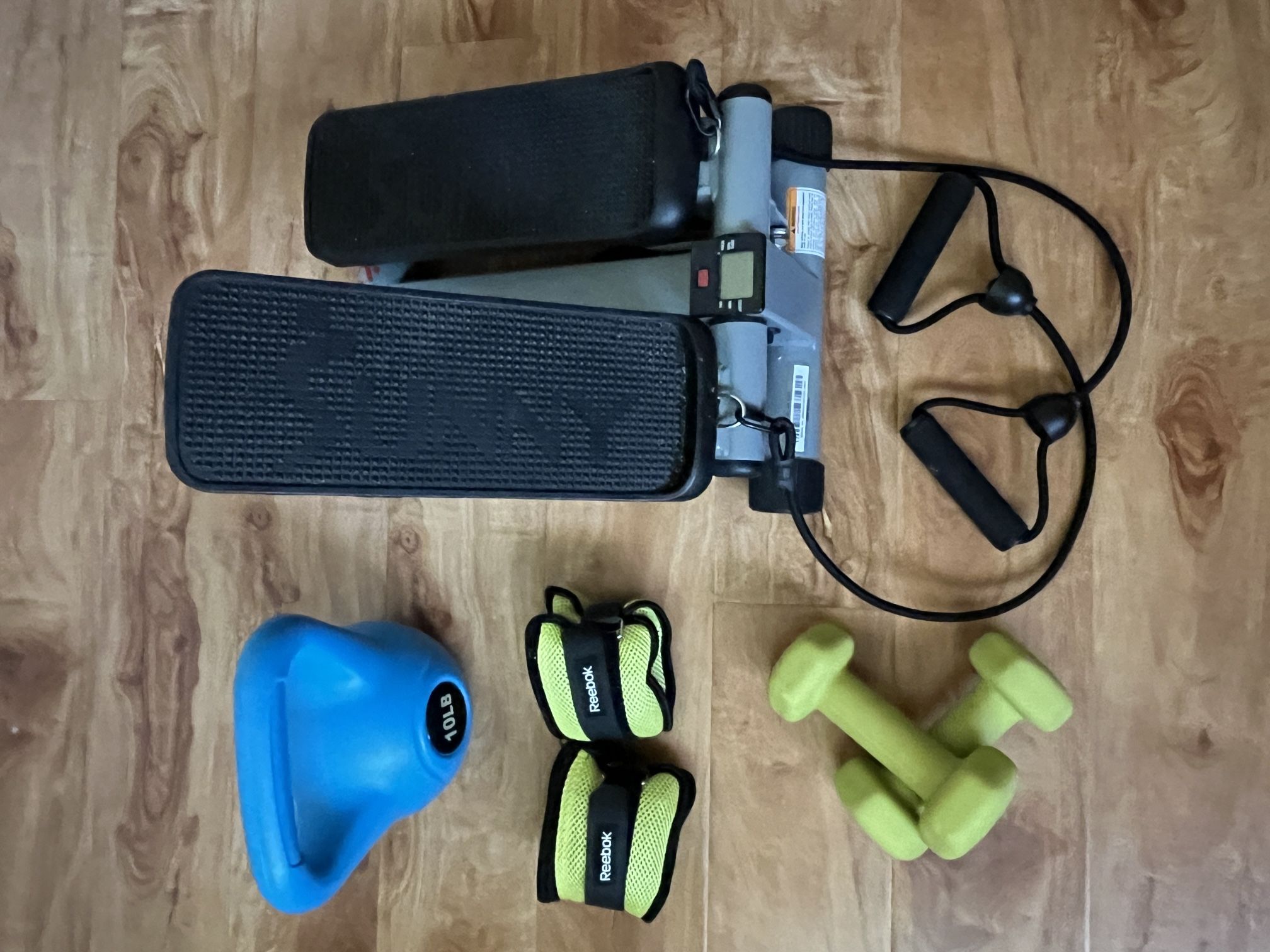 Stepper + Weights