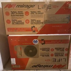Mirage mini-split 1 Ton 12000 Btu Cold/heater