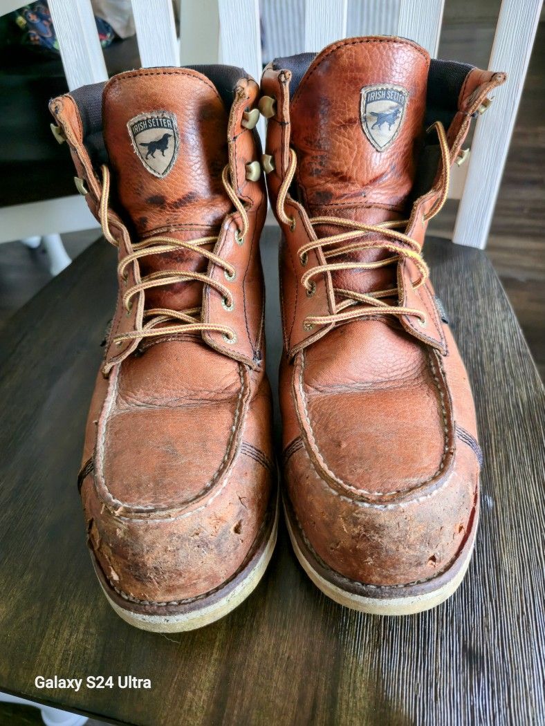 Red Wing Steel Toe Boots