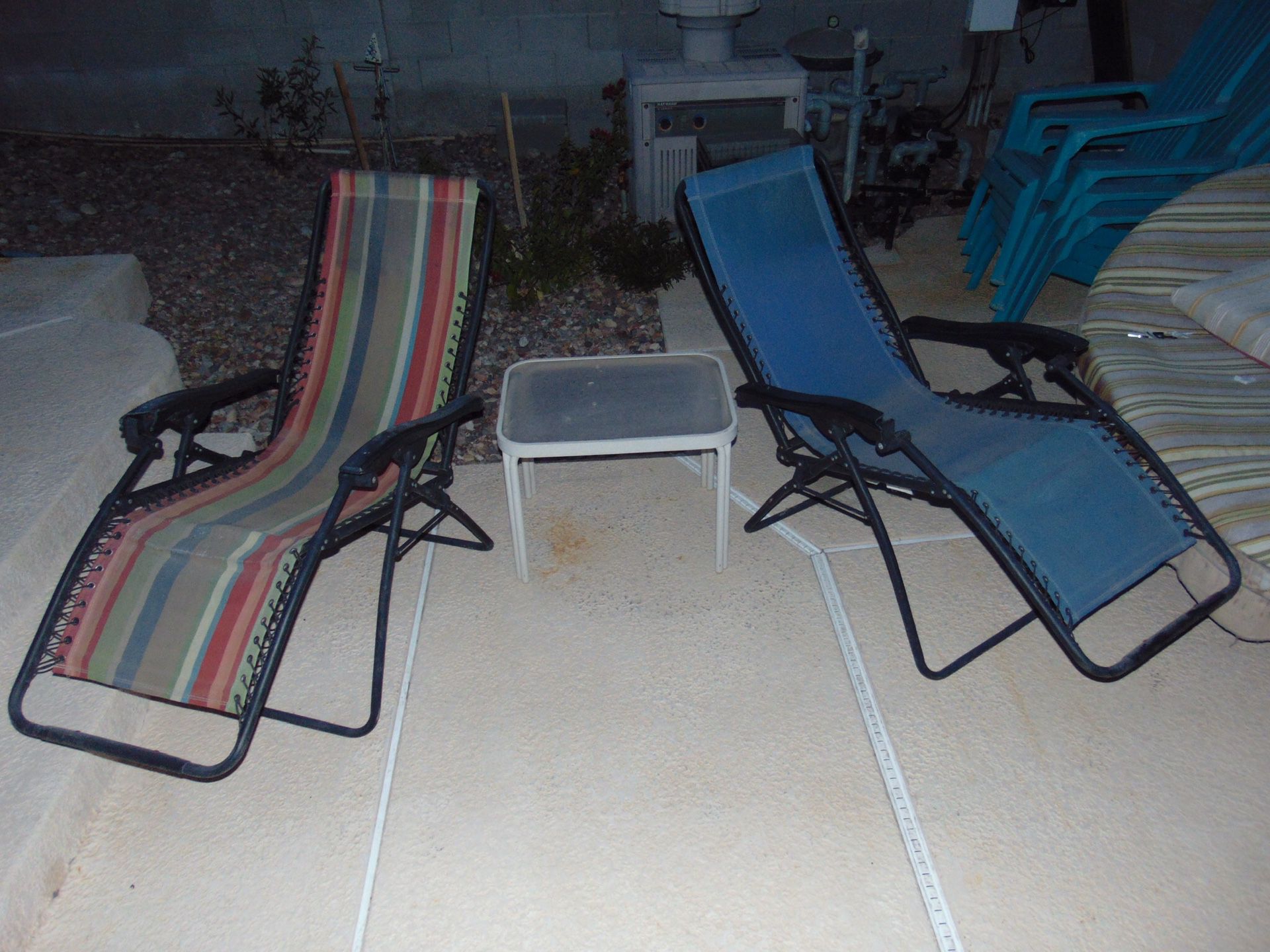3 pc patio furniture