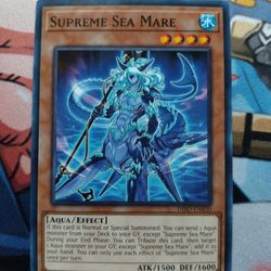 Yu-Gi-Oh Cards  Supreme Sea Mare (Read Description)