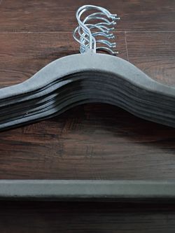 Velvet hangers