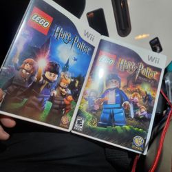 2 Nintendo Wii Games Harry Potter 1-4 And 5-7 Both Complete Excellent Condition 