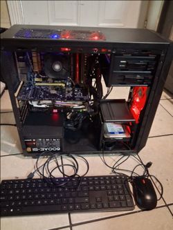 Gaming pc 16gb work great with keyboard and mouse