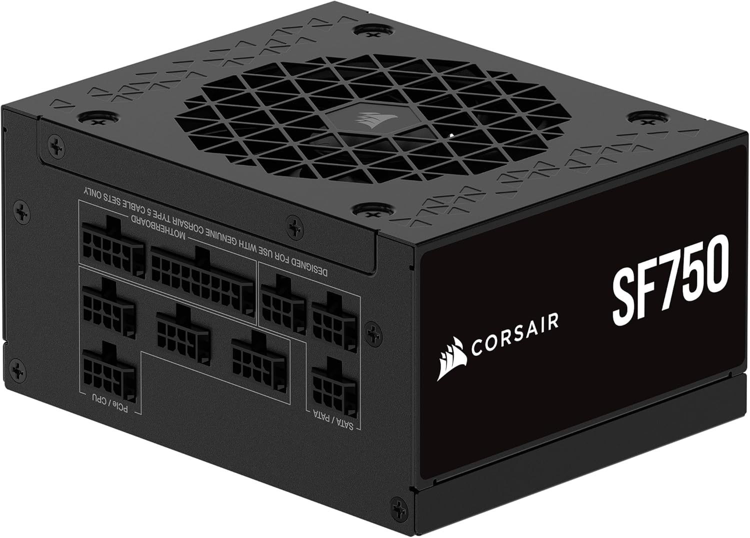 Corsair SFX Series 750 W 80+ Gold Fully Modular Power Supply – Compact, Silent, Reliable