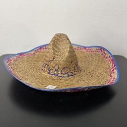 Mexican Staw Hat Sombreros (Multiple Available)