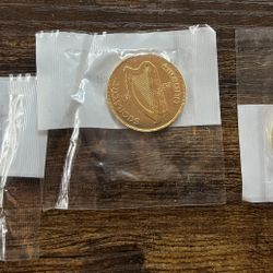 24karat Gold Plated Irish Penny