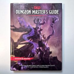 D&D Dungeons & Dragons - Dungeon Master’s Guide 5E Hardcover Core Rulebook