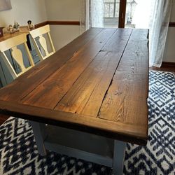 Rustic Wooden Dining table