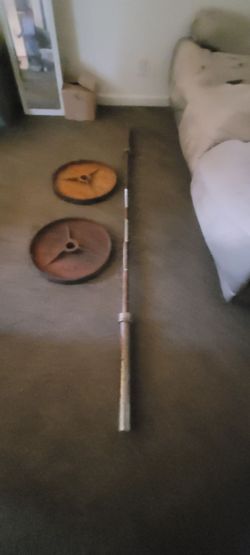 Weight set.