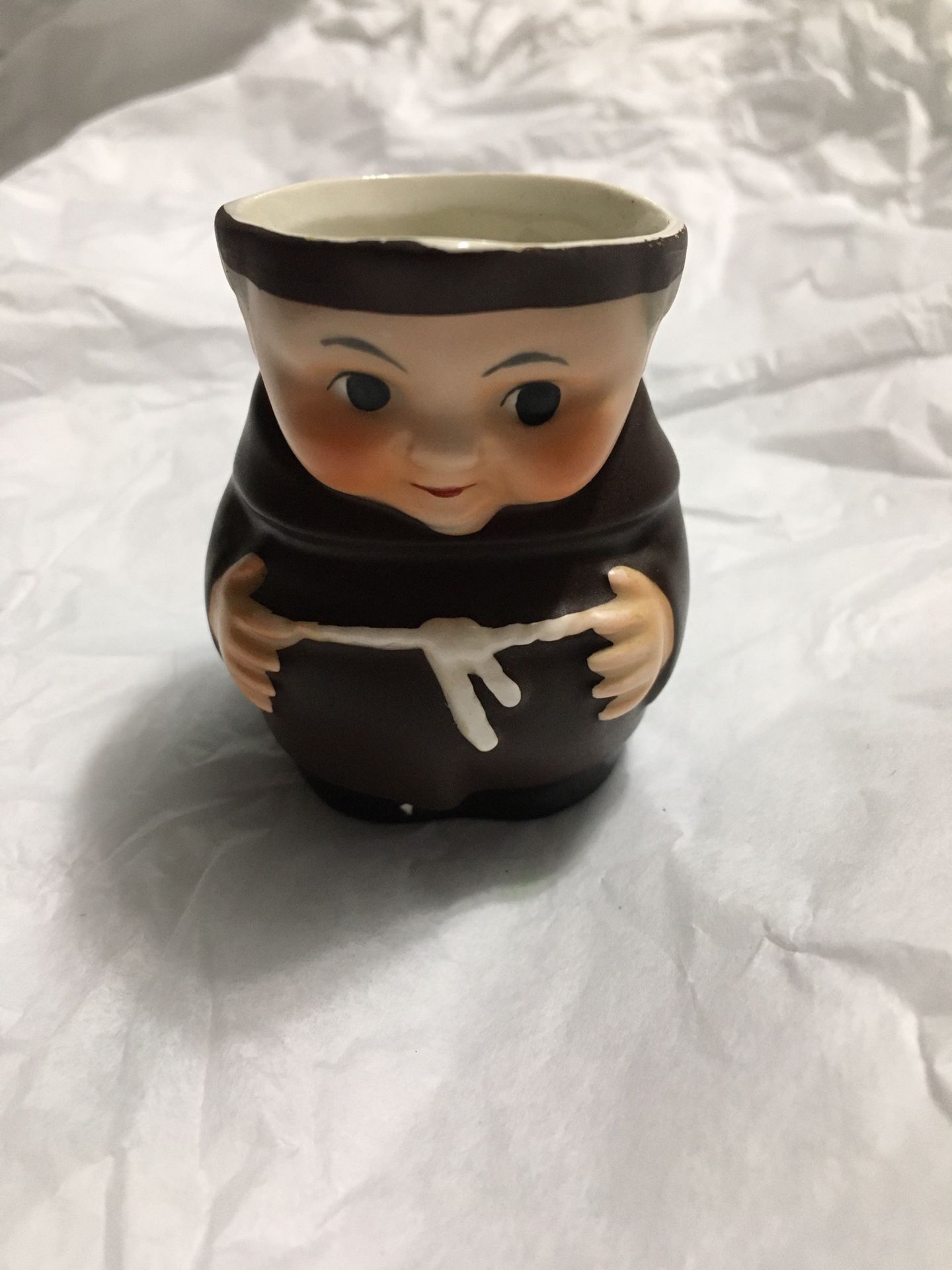 Goebel Vintage Monk Friar Pitcher Creamer