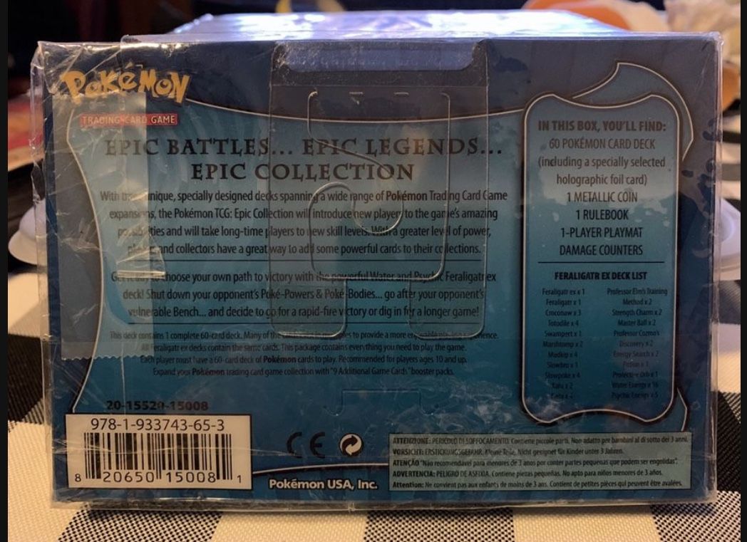 2007 Pokemon EX Epic Collection Flygon Value Box 10ct Display